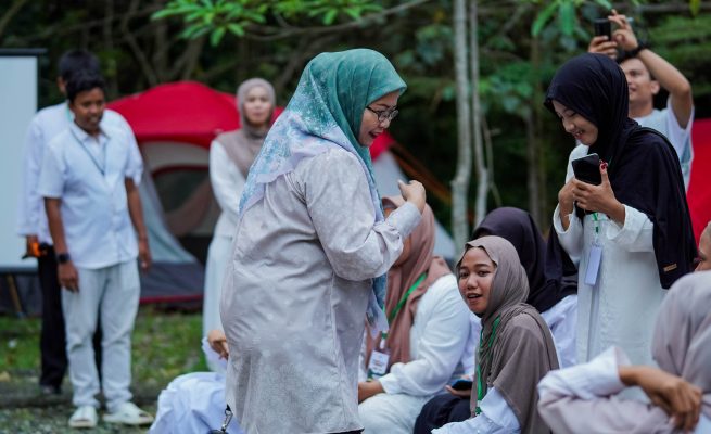 Wakil Ketua DPRD I Kota Bontang, Sitti Yara, saat menghadiri acara Ramadhan Reboot 2026 (Foto: Istimewa)