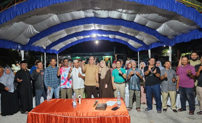 Anggota DPRD Kota Bontang dari Fraksi PKB, Bonnie Sukardi, gelar reses di Kelurahan Belimbing, Kecamatan Bontang Selatan, Selasa (28/4/2026) malam.
